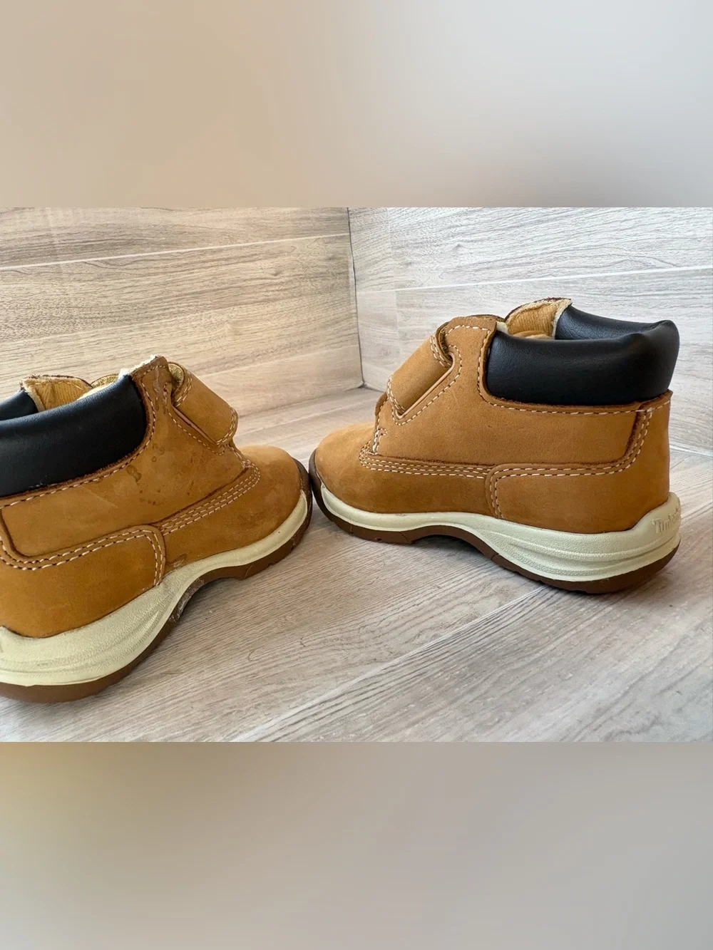 Timberland Toddler Size 5 Wheat Timber Tykes Boots Adjustable Strap